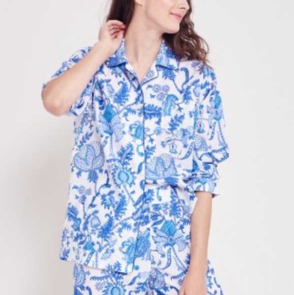Roberta Roller Rabbit Tops - ROLLER RABBIT LOUNGEWEAR TOP